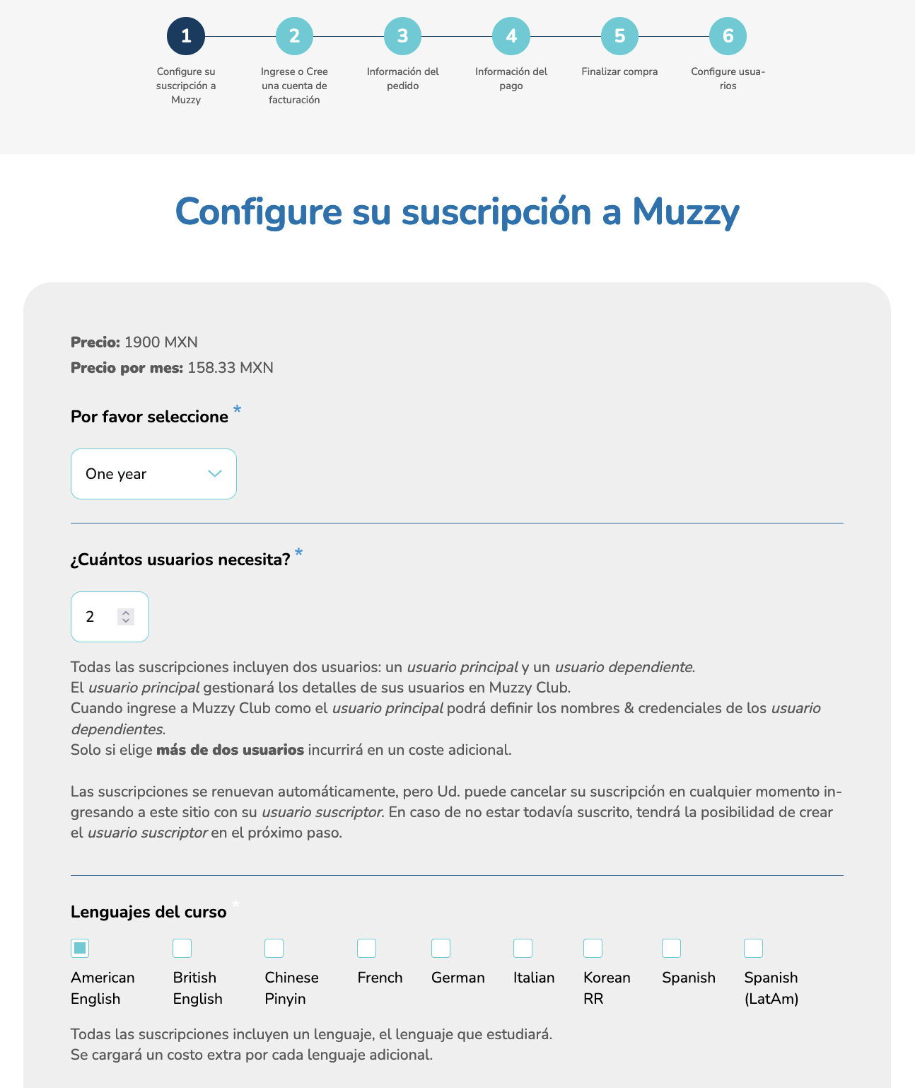 configure